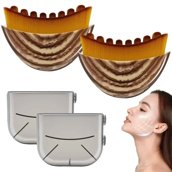 Cepillo de masaje facial – cerdas suaves para cara y cuello
